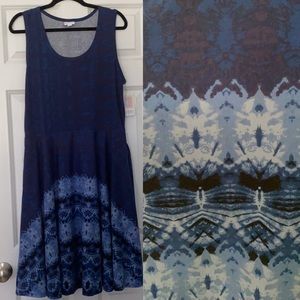 LulaRoe Nicki sleeveless dress